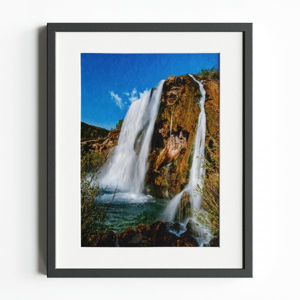 Poster Krčić Waterfall | The Plitvice Times